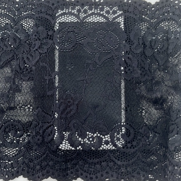 𝅺black Lace Lingerie Phone Garter Leg Holder - Picture 4 of 7